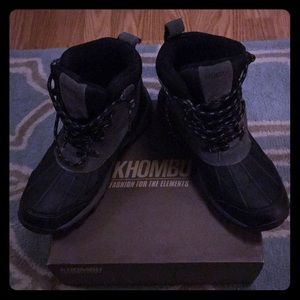 Men's Khombu Black Climber Prep boots size 10M